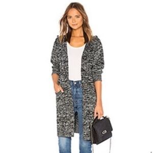 LOVERS + FRIENDS Hooded Cardigan Sweater